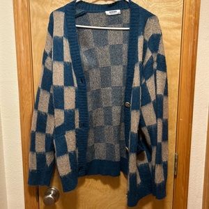 Dreamer checkered cardigan - excellent condition only worn a few times